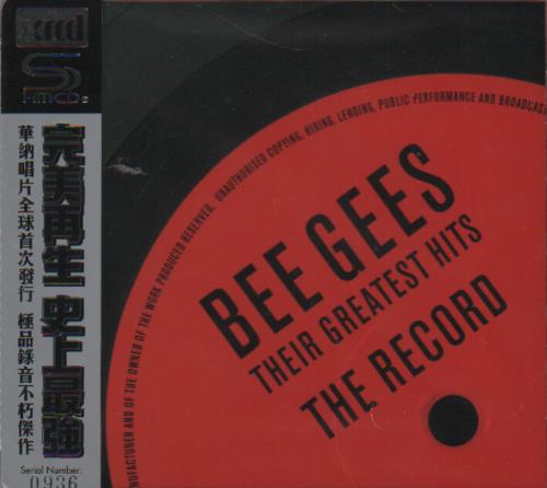 (CD)Their Greatest Hits-the Record／The Bee Gees BEE GEES - THEIR GREATEST HITS (THE RECORD) - Master Disc